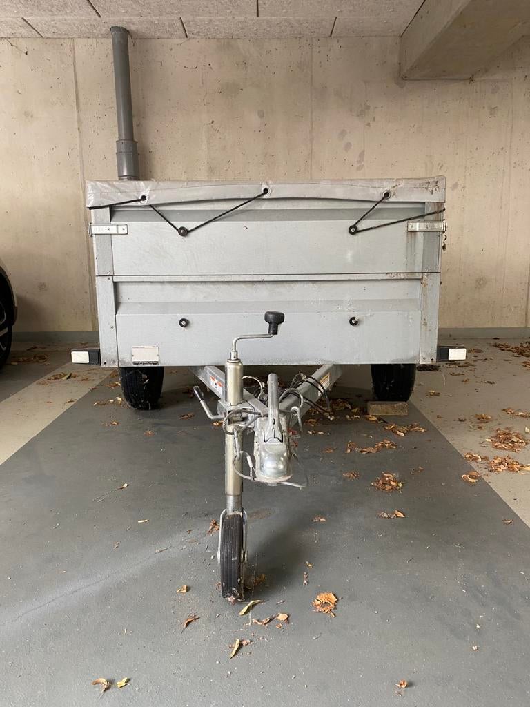 Humbaur aanhangwagen met afdekzeil, Auto diversen, Ophalen of Verzenden, Gebruikt