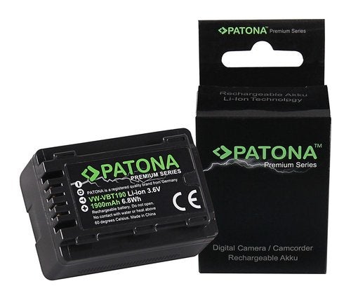 Premium Battery Panasonic VW-VBT190 HC-V757 V777 VX878 WX979, Verzenden, Nieuw