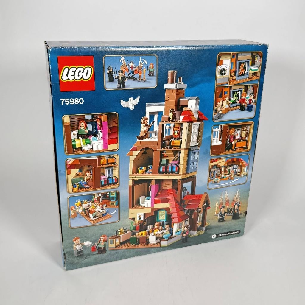 LEGO Harry Potter 75980 Attack on the Burrow – Nieuw, Lego, Ophalen of Verzenden, Complete set, Ongeopend/sealed