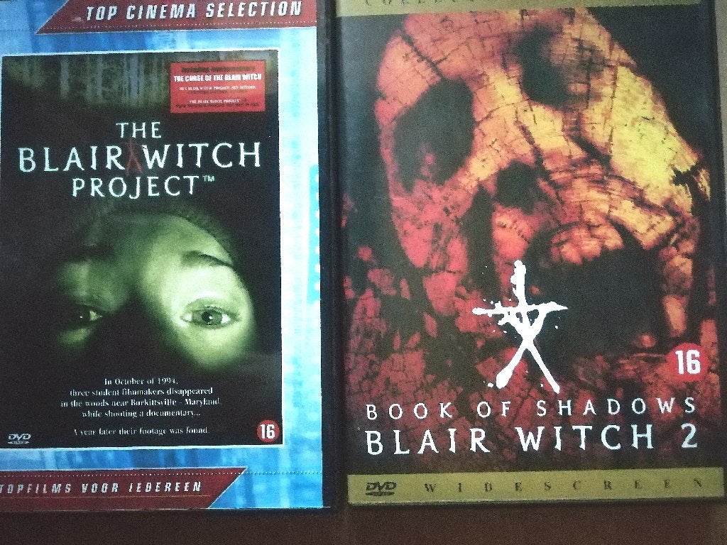 the blair witch  (set  delen 1 en 2 ), Vanaf 16 jaar, Ophalen of Verzenden, Zo goed als nieuw, Overige genres