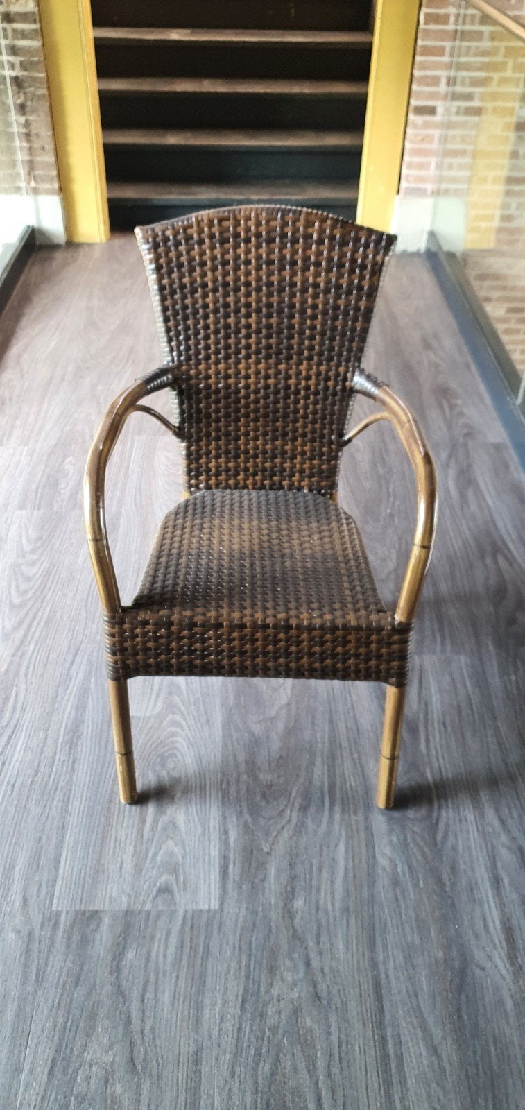 Rotan stoelen met armleuningen (28 stuks), Antiek en Kunst, Ophalen