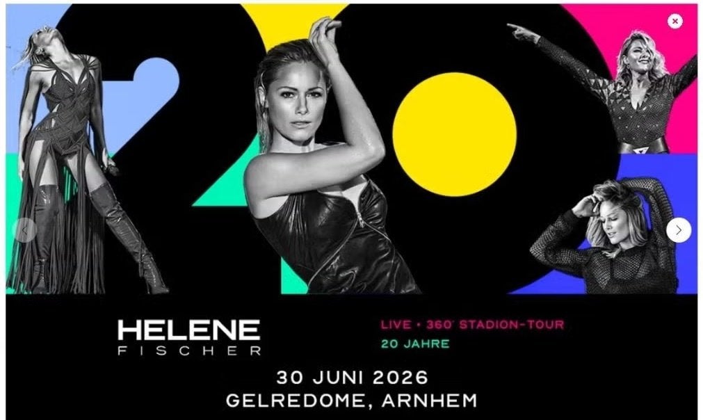 2 tickets Helene Fisher ( vanavond ), Tickets en Kaartjes, Twee personen, Juni