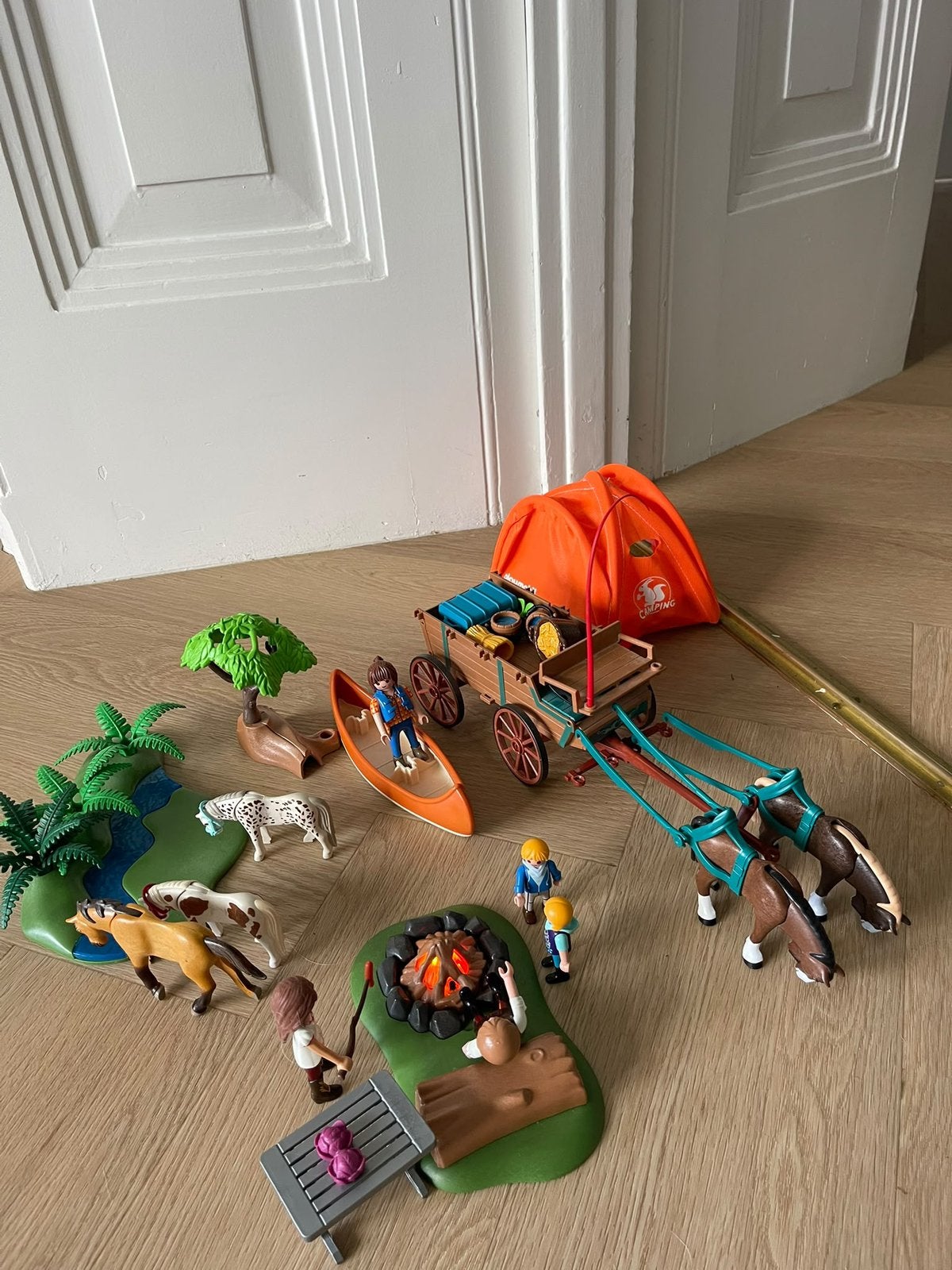 Playmobil kampeerset, Kinderen en Baby's, Ophalen, Gebruikt, Losse onderdelen, Summer fun