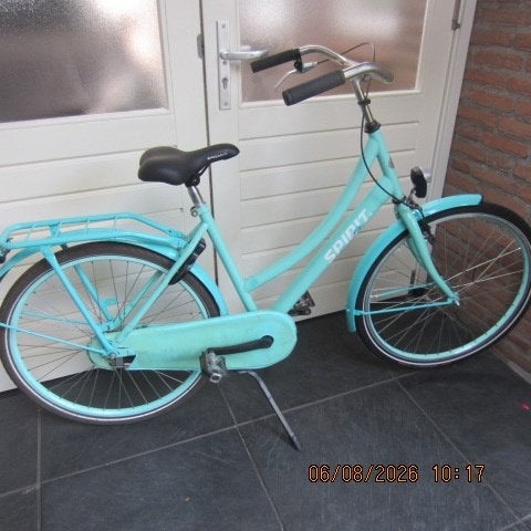 TE KOOP MOOIE MEISFIETS WIELMAAT 26 INCH, Terugtraprem, Gebruikt, Handrem, Ophalen