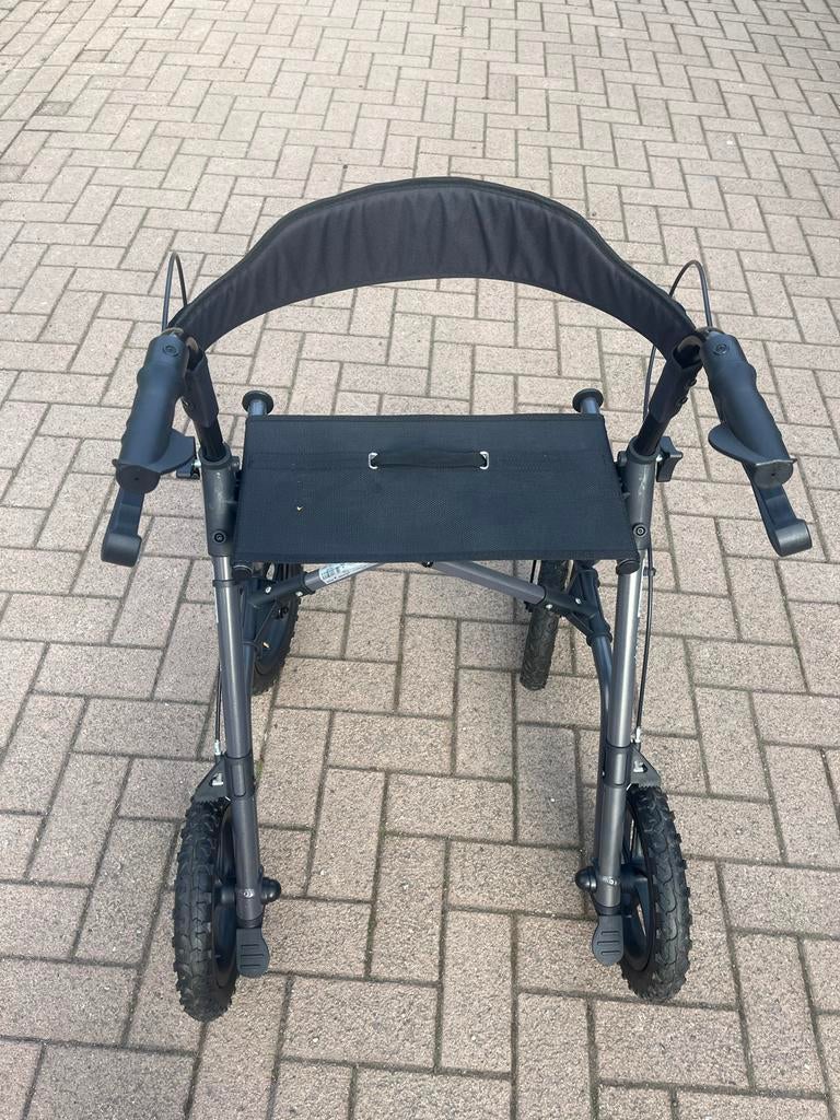 Stevige all terrain ‘outdoor’ rollator excell 4, Diversen, Ophalen, Opvouwbaar, Nieuw