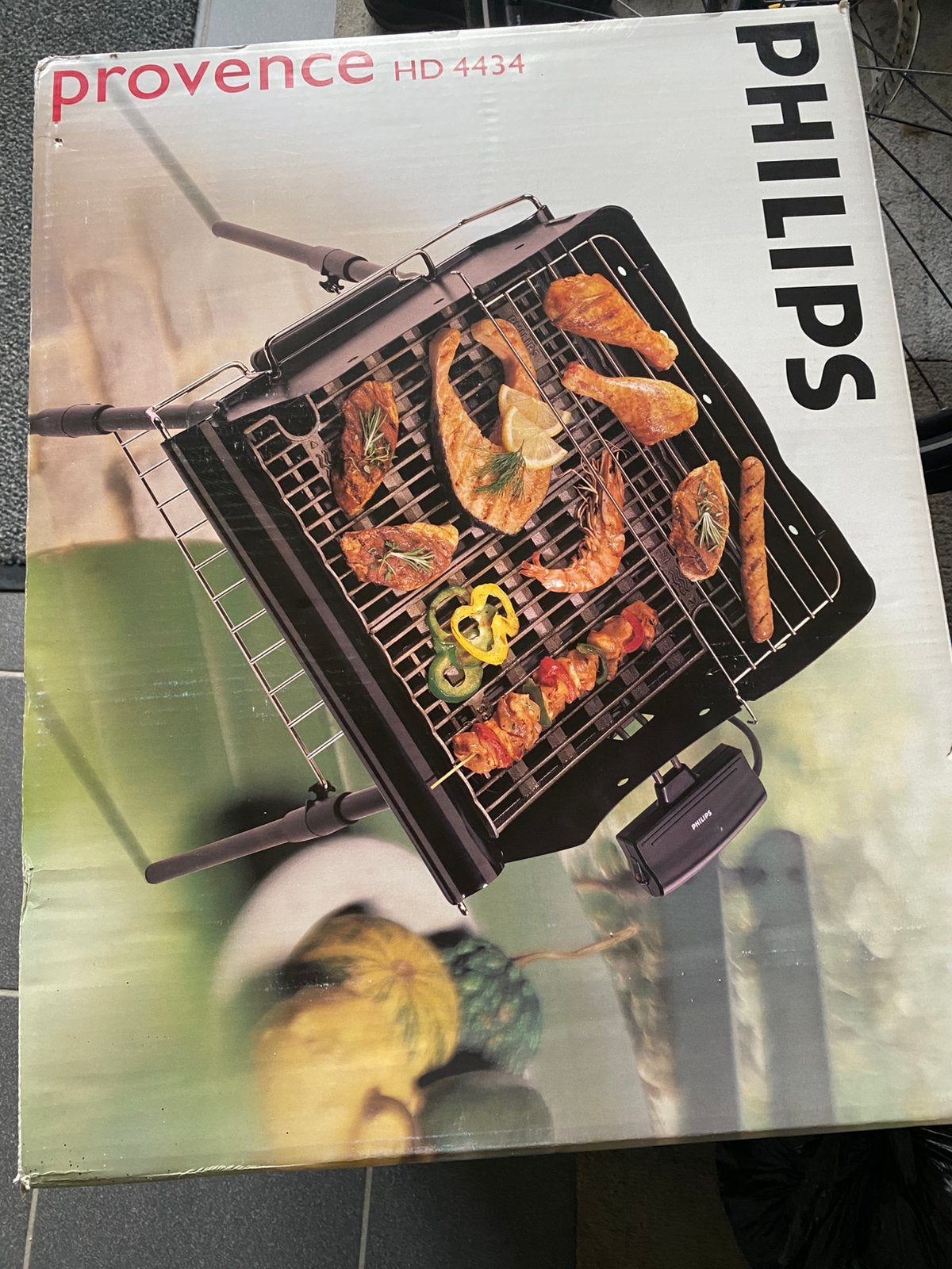 Tk elektrische barbecue delux Philips, Tuin en Terras, Ophalen of Verzenden, Nieuw