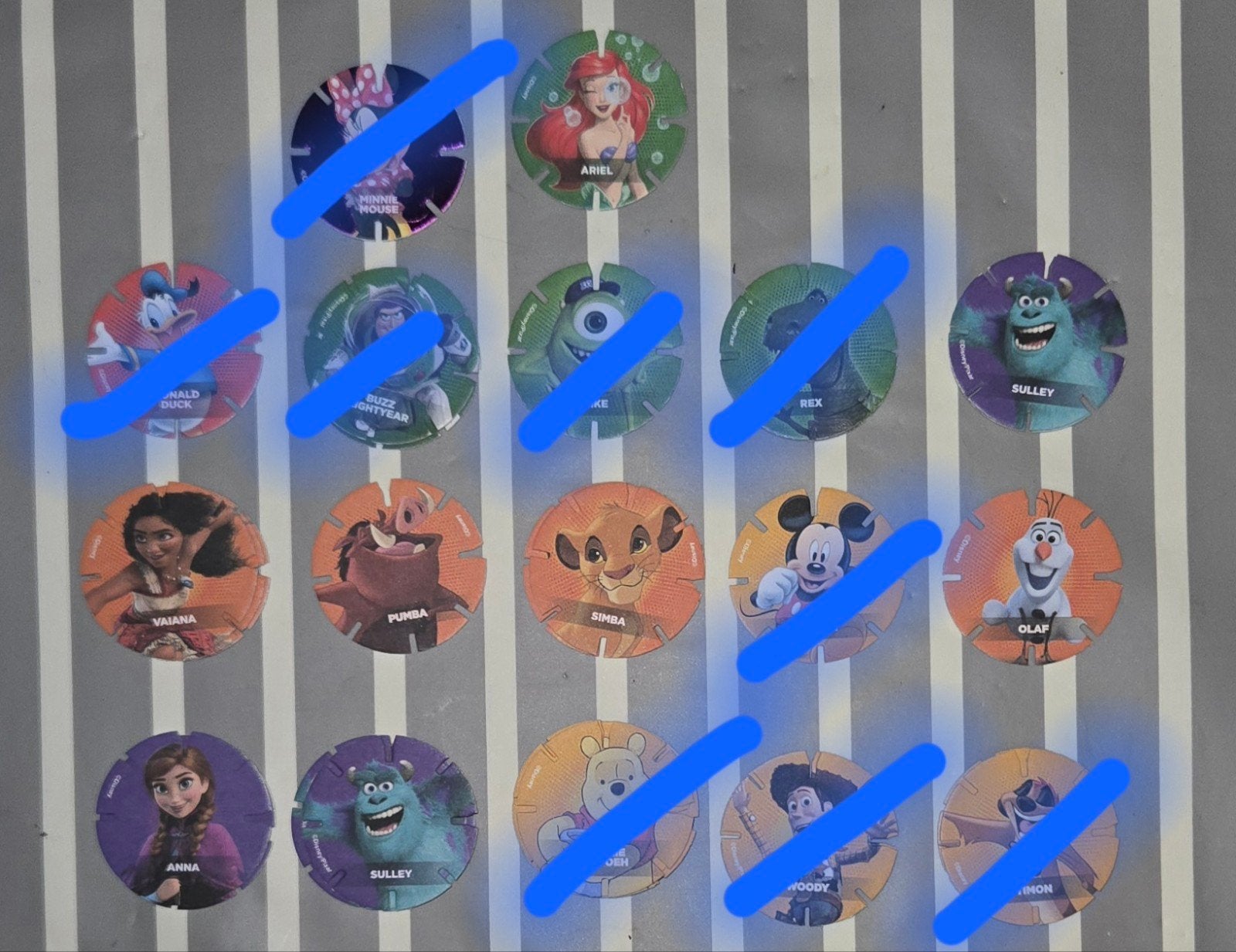 Diskeyz van AH - Disney figuren, Verzamelen, Albert Heijn, Ophalen
