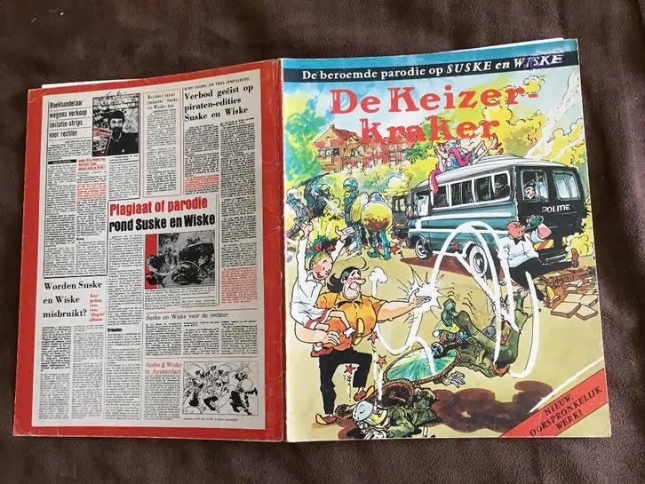 Suske en Wiske: de keizerkraker, Boeken, Stripboeken, Eén stripboek, Ophalen of Verzenden, Gelezen