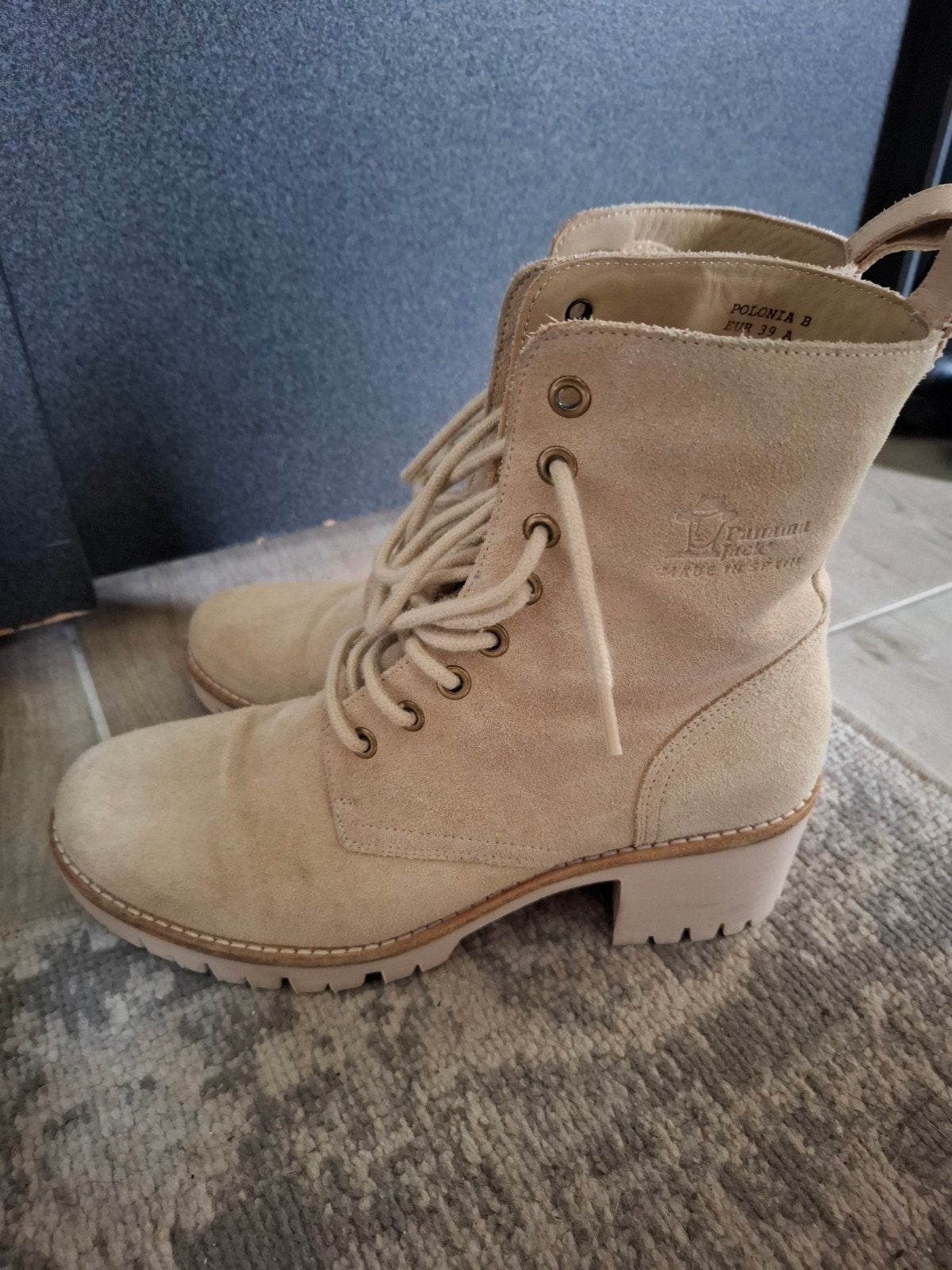 Panama Jack maat 39, Beige, Lage of Enkellaarzen, Ophalen of Verzenden, Zo goed als nieuw