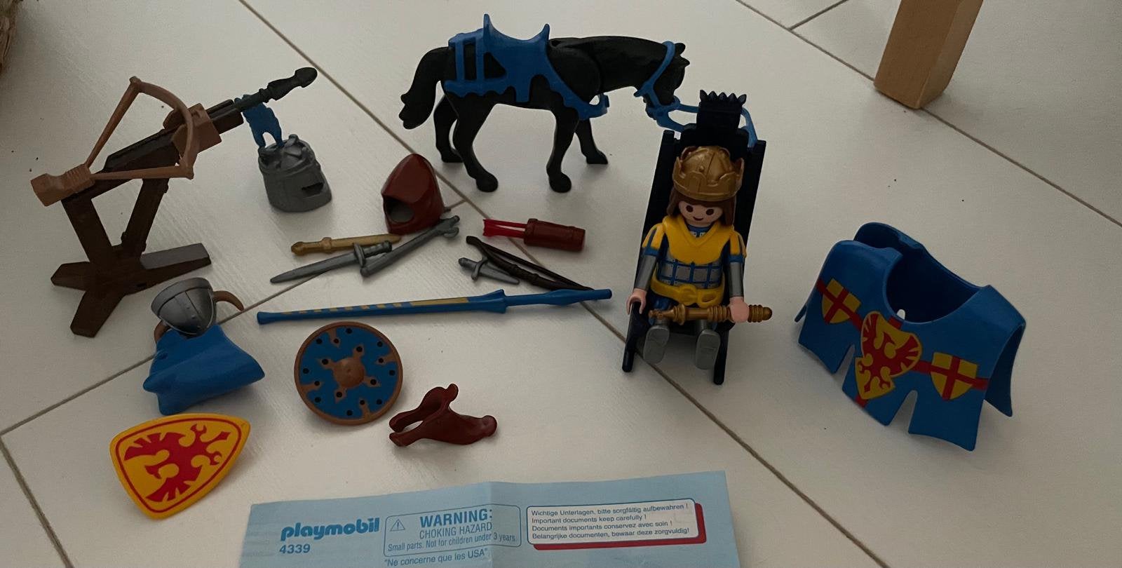 Multiset ridders. Playmobil, Ophalen of Verzenden, Gebruikt