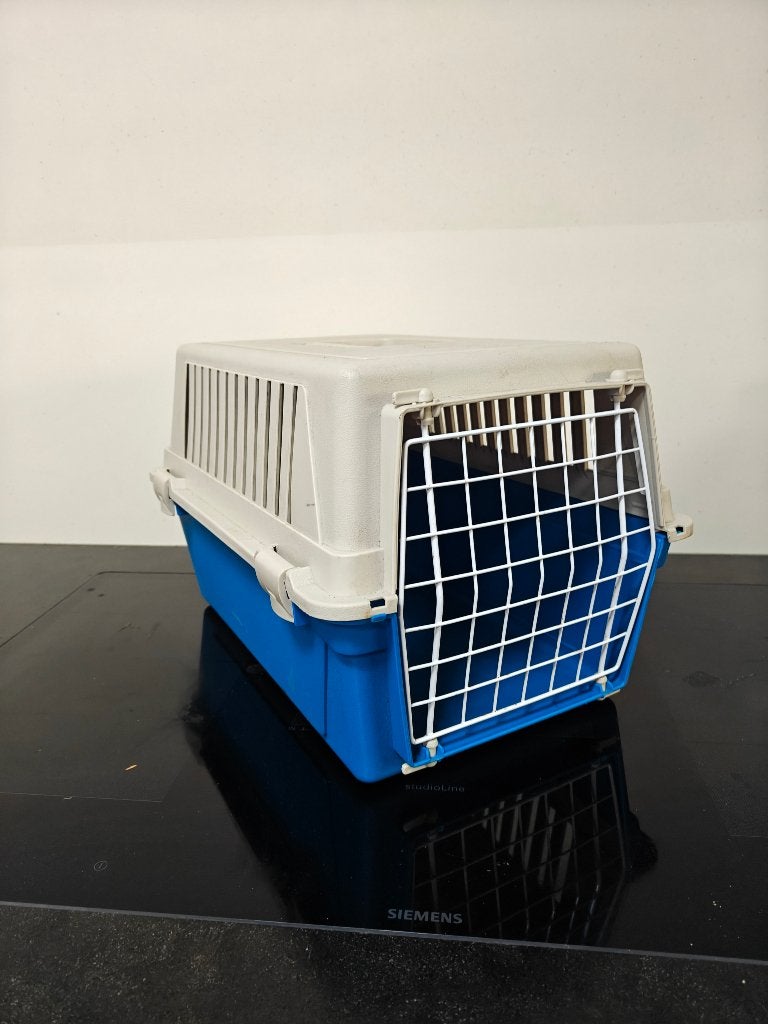 kunststof katten draag mand, Ophalen, Gebruikt, Onbekend, Onbekend