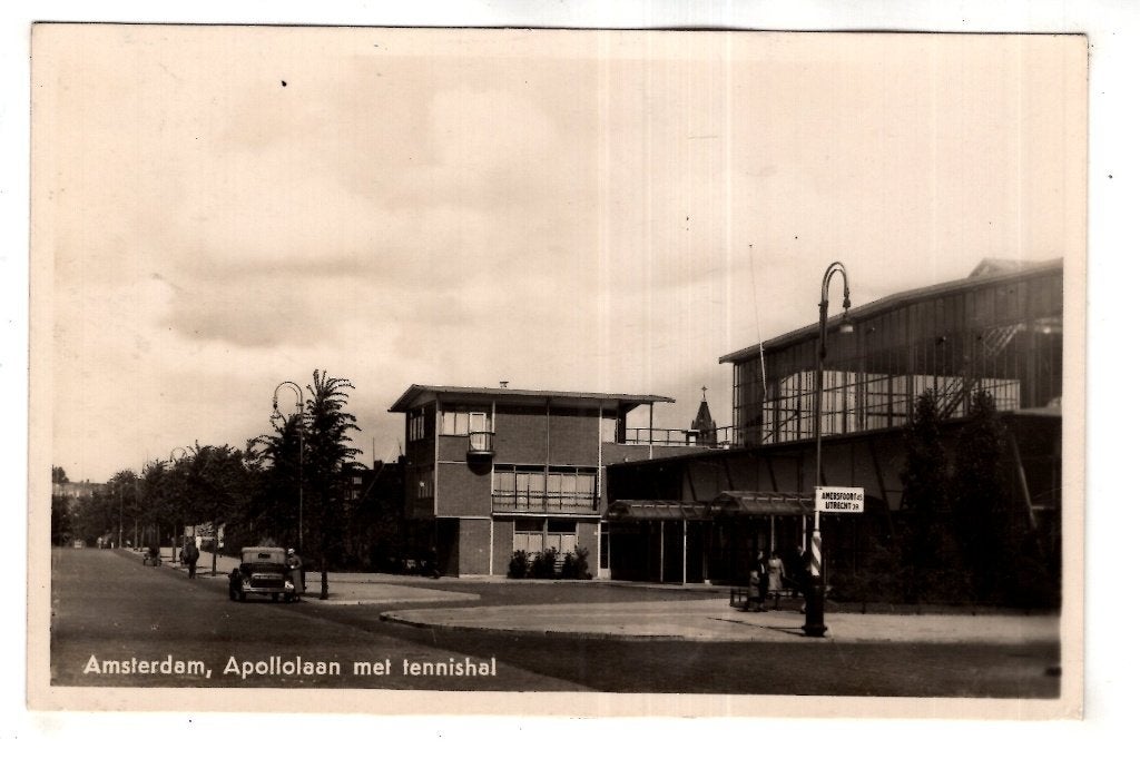 Amsterdam Zuid Tennishal Apollolaan, Verzenden, 1920 tot 1940, Ongelopen, Noord-Holland