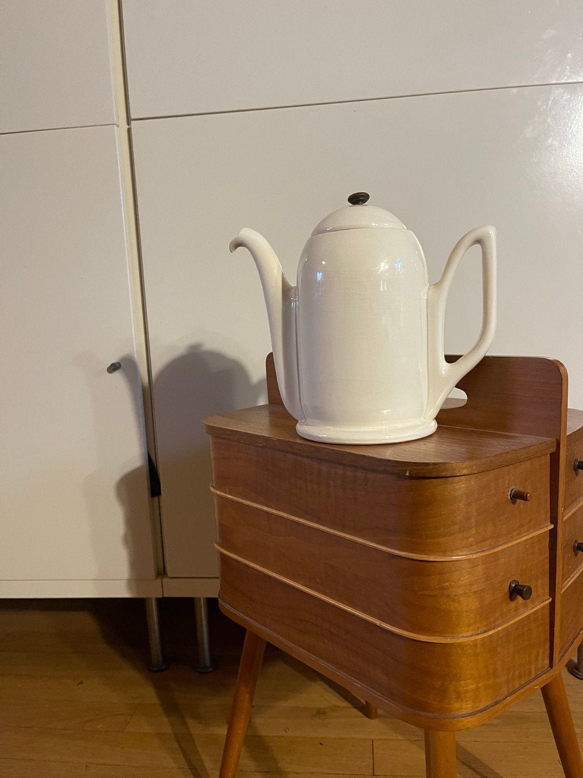 Vintage Koninklijke Plateelbakkerij Zuid-Holland koffiepot, Ophalen of Verzenden
