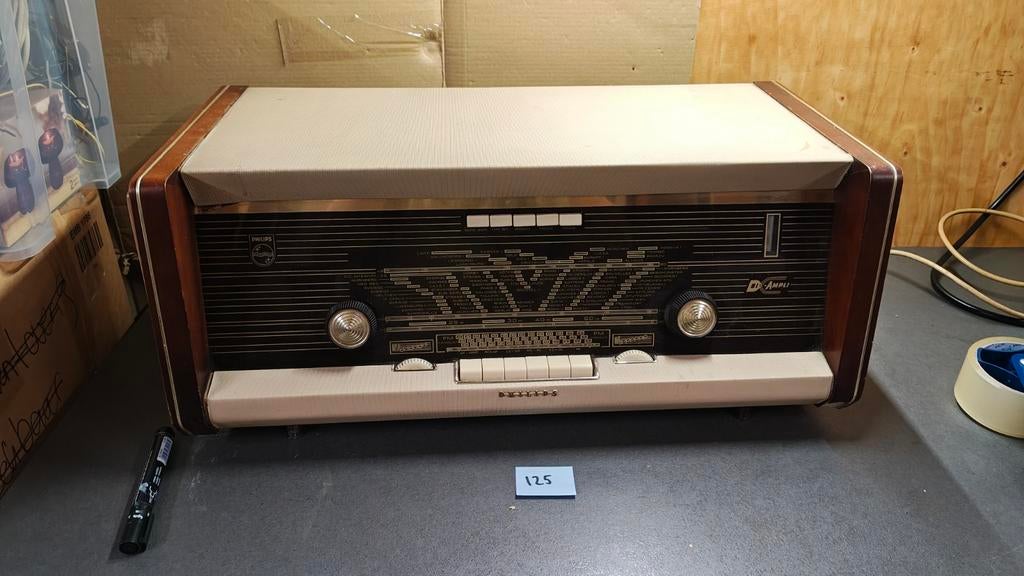 Philips B5X84A buizenradio, Ophalen