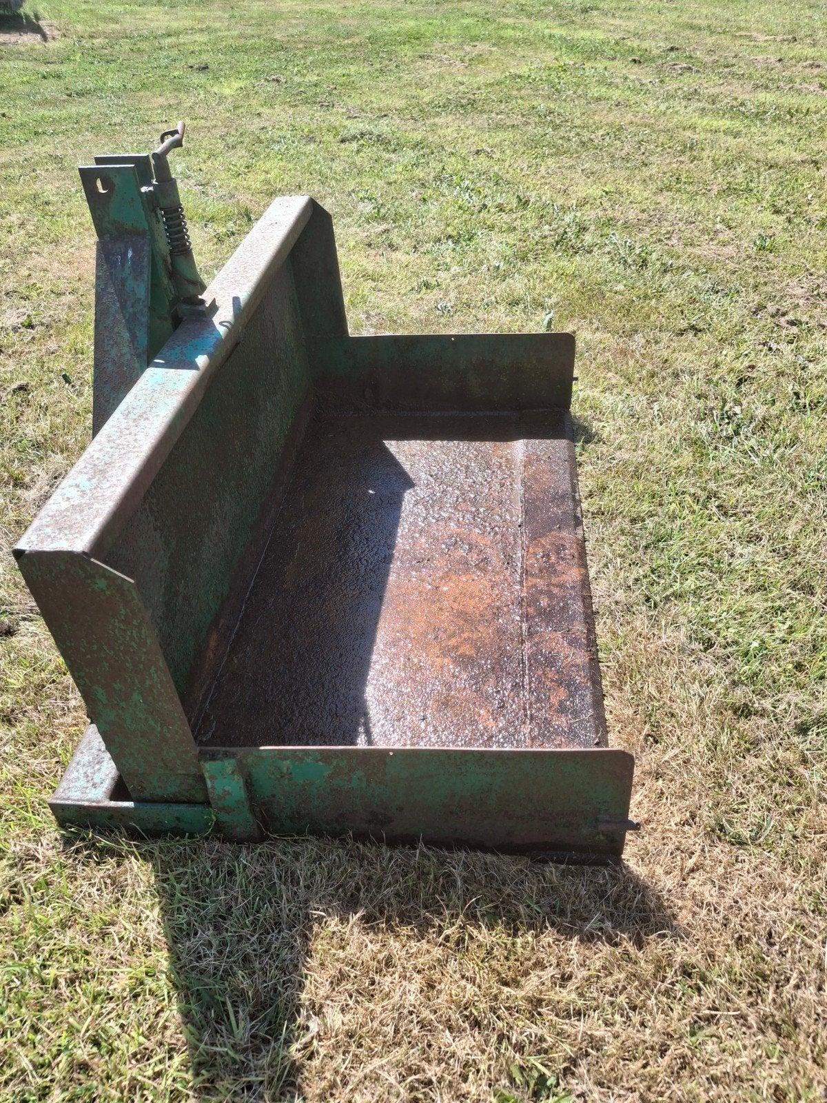 Degelijke grondbak voor tractor, Ophalen, Akkerbouw, Grondbewerking