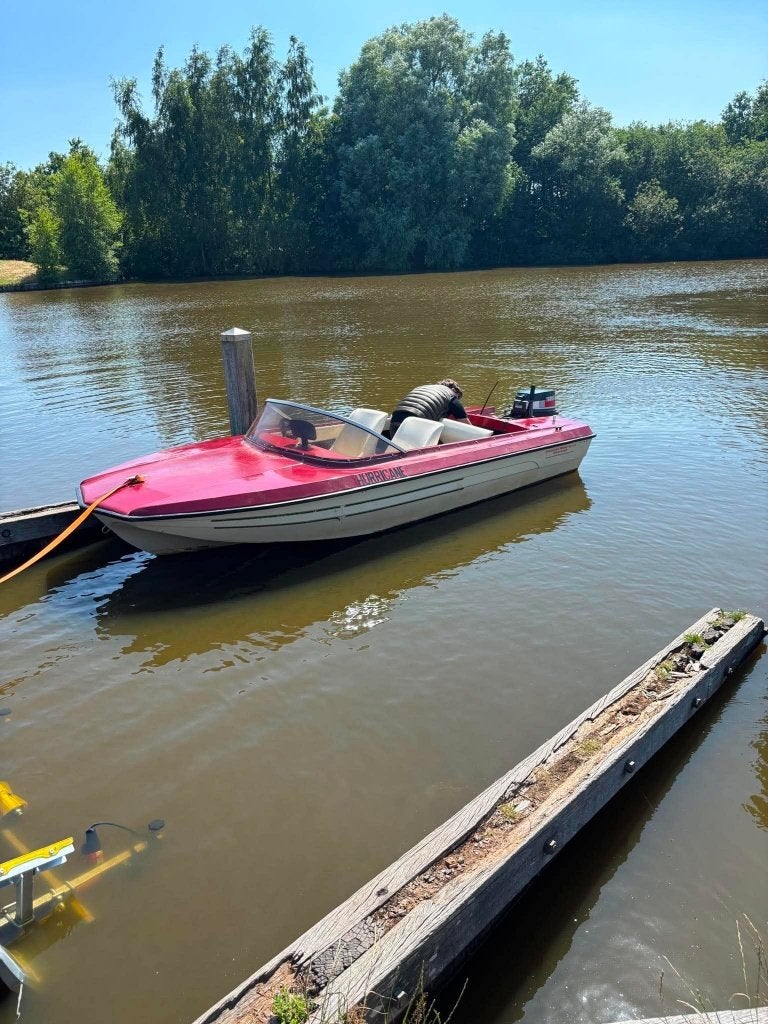 Hurricane Speedboot + Yamaha 15 PK 2-takt + Nieuwe trailer, Ophalen, Overige merken, Gebruikt, 15 pk