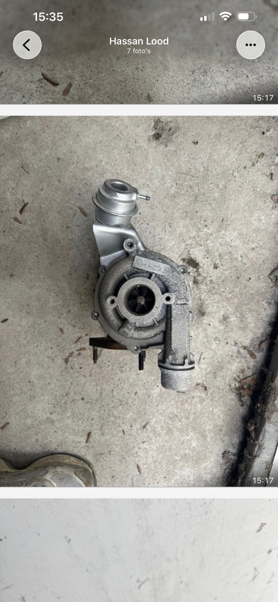 Turbo goede staat Renault master 2012 2.5 diesel motor, Ophalen of Verzenden, Gebruikt, Universele onderdelen