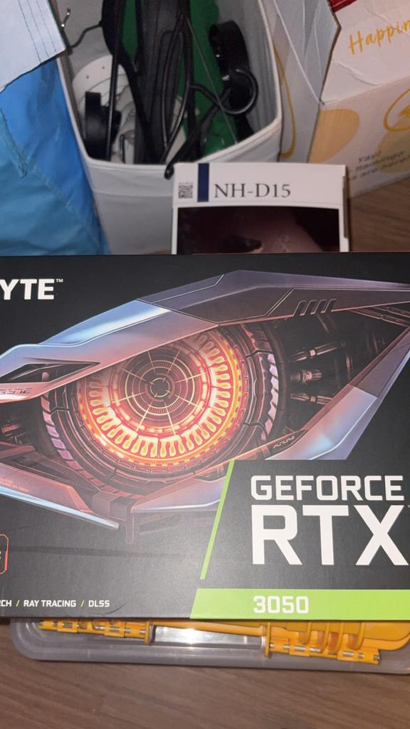 Gigabyte GeForce RTX 3050 Gaming OC 8G Videokaart, Computers en Software, Videokaarten, HDMI, GDDR6, PCI-Express 4, Ophalen of Verzenden