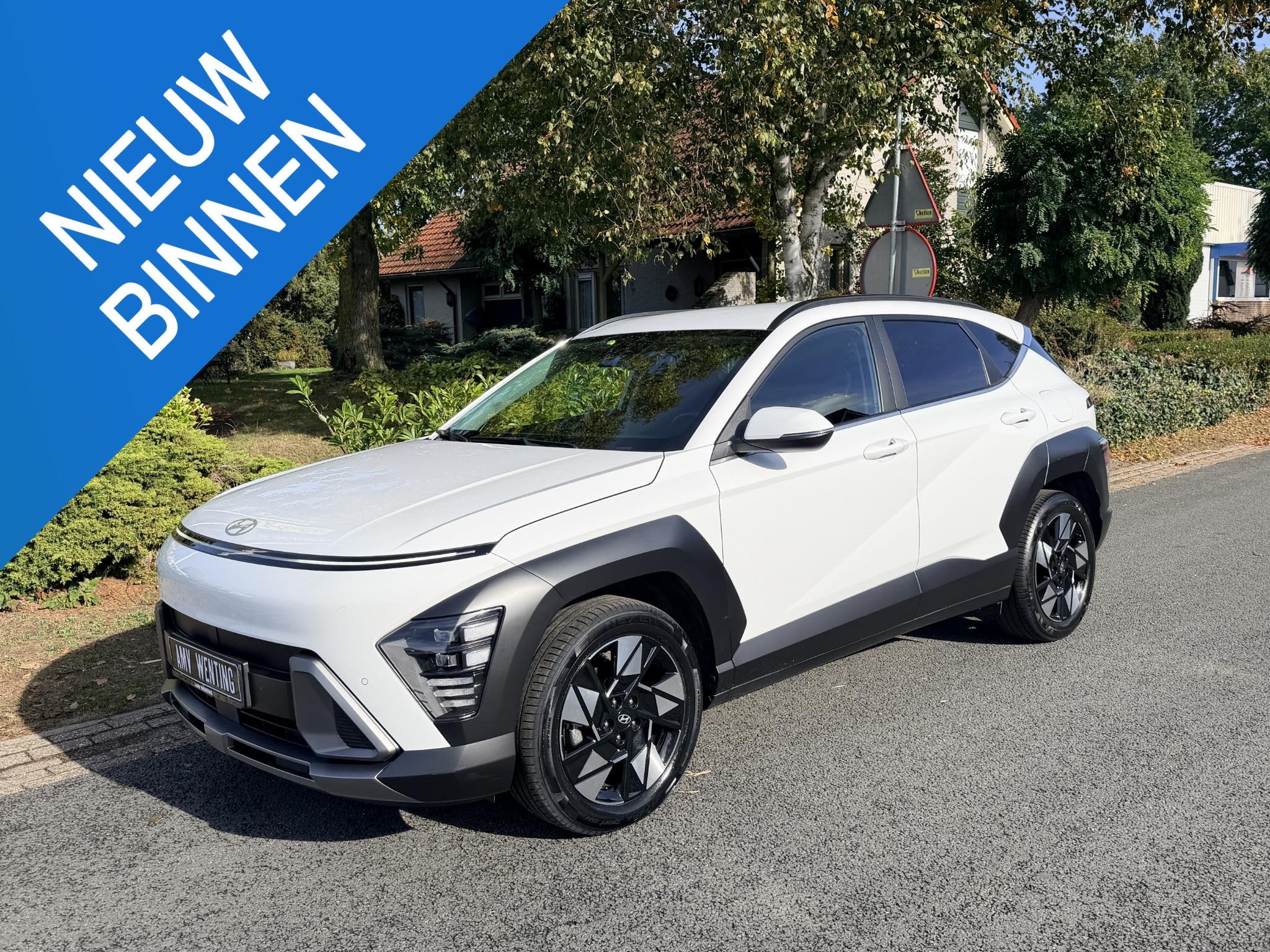 Hyundai Kona 1.6 GDI HEV Hybrid 141PK AUT•ACC•Camera, Auto's, Stof, Gebruikt, Euro 6, 2 kWh