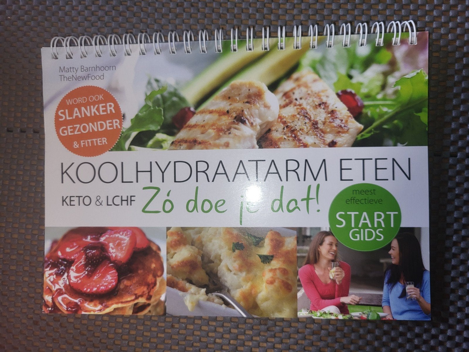 Koolhydraatarm eten,  matty barnhoorn,  startgids 1, Boeken, Ophalen of Verzenden, Zo goed als nieuw, Matty Barnhoorn