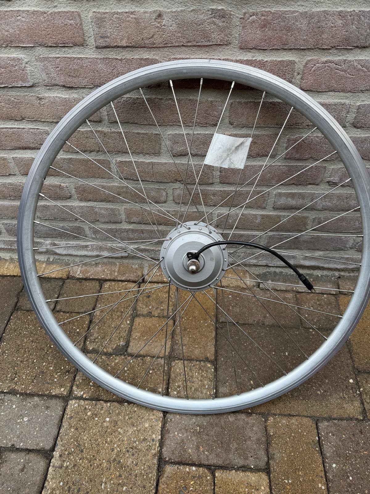 Vogue voorwiel motor 6-pins, Ophalen of Verzenden, Zo goed als nieuw, Aluminium, Elektrische fiets