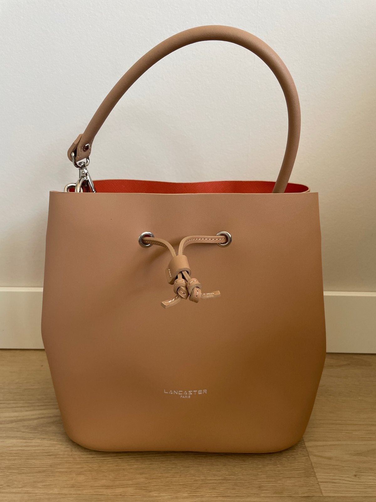 Lancaster Paris Emmer Tas - Zo goed als nieuw, Ophalen, Nieuw, Beige, Handtas