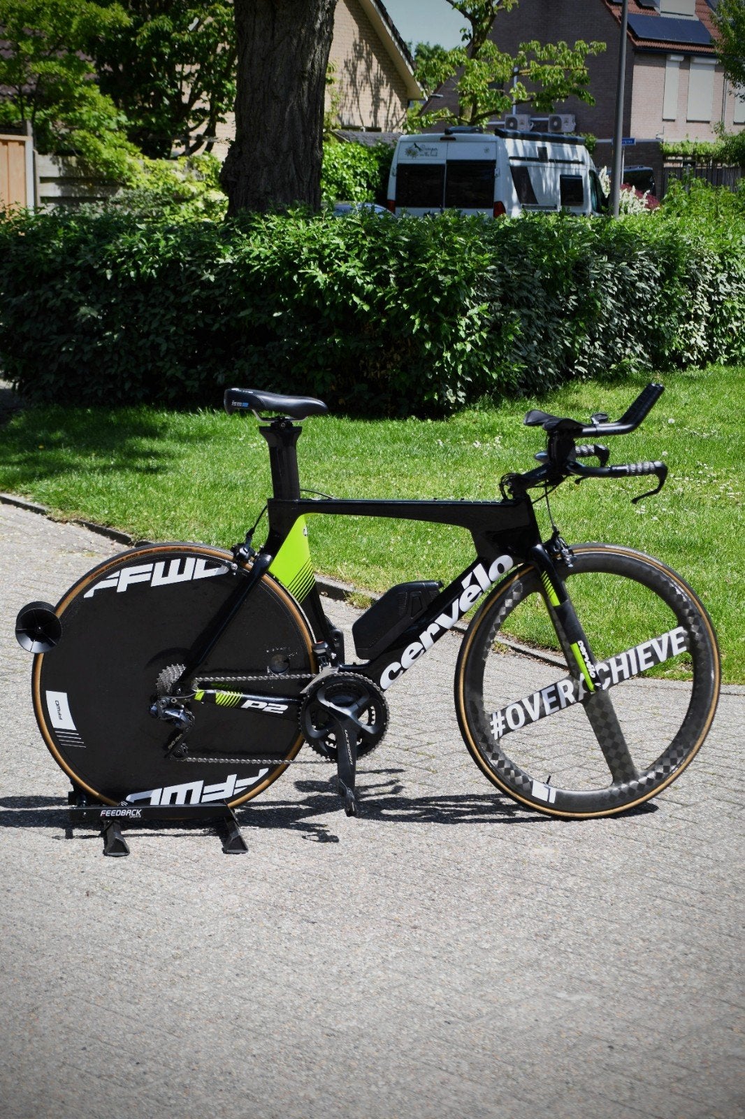 Cervelo P2 4iiii powermeter Di2 tijdrit / triatlon fiets, Carbon, Velgrem, Zo goed als nieuw, Meer dan 20 versnellingen