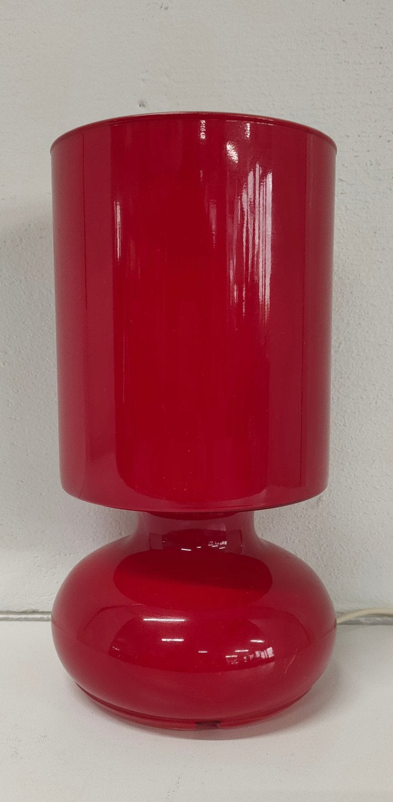 Lykta Bureau / Slaapkamerlamp IKEA Jaren 90 Rood, Huis en Inrichting, Lampen | Tafellampen, Ophalen, Gebruikt