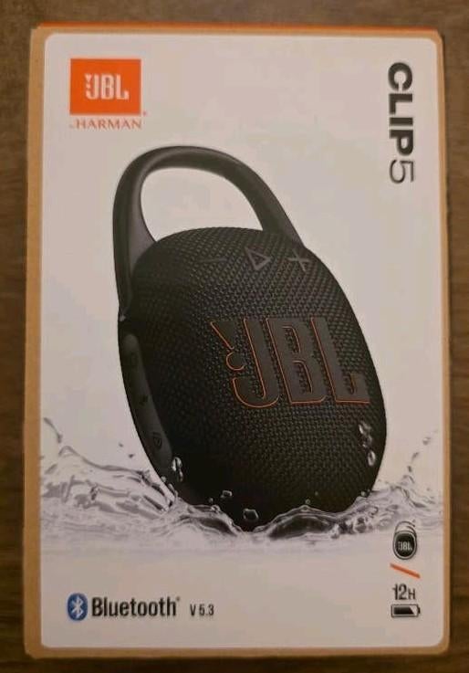 JBL Clip 5 Bluetooth speaker – ongeopend en geseald, Audio, Tv en Foto, Luidsprekers, JBL, Overige typen, Nieuw, Ophalen of Verzenden