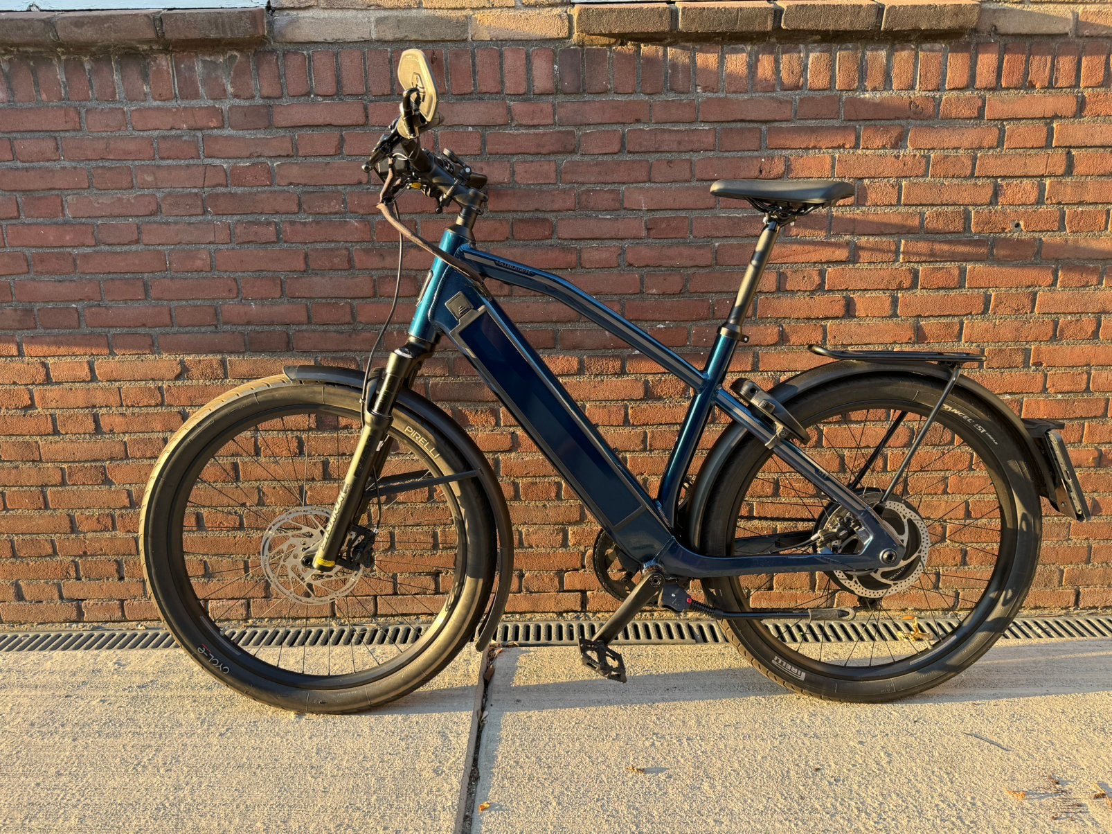 Stromer ST1 maat L blauw, Ophalen, Zo goed als nieuw, Stromer, 55 tot 59 cm