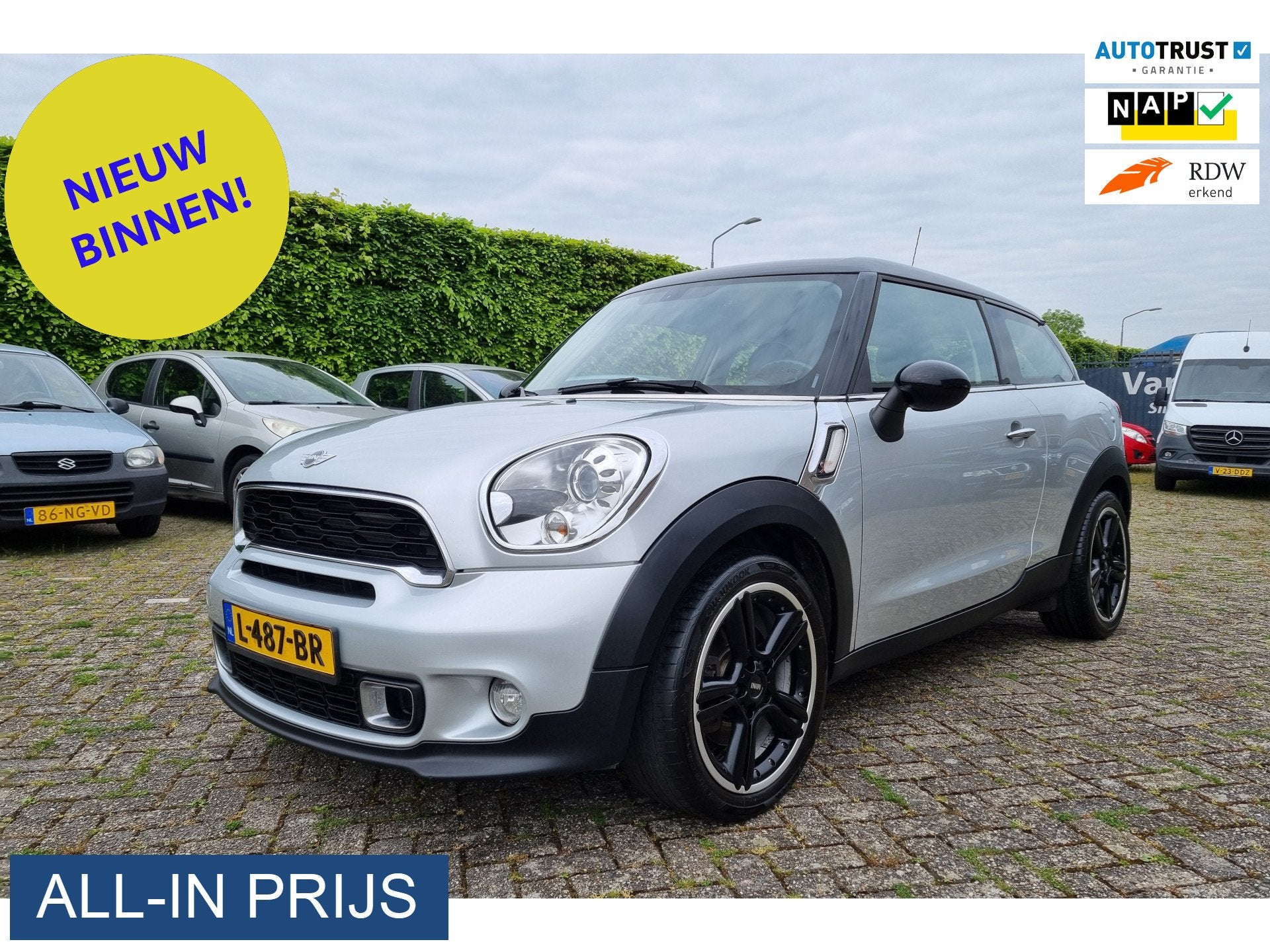 MINI Paceman 1.6 Cooper S Chili ✅NETTE AUTO! (bj 2014), Auto's, Voorwielaandrijving, Euro 5, Stof, 750 kg