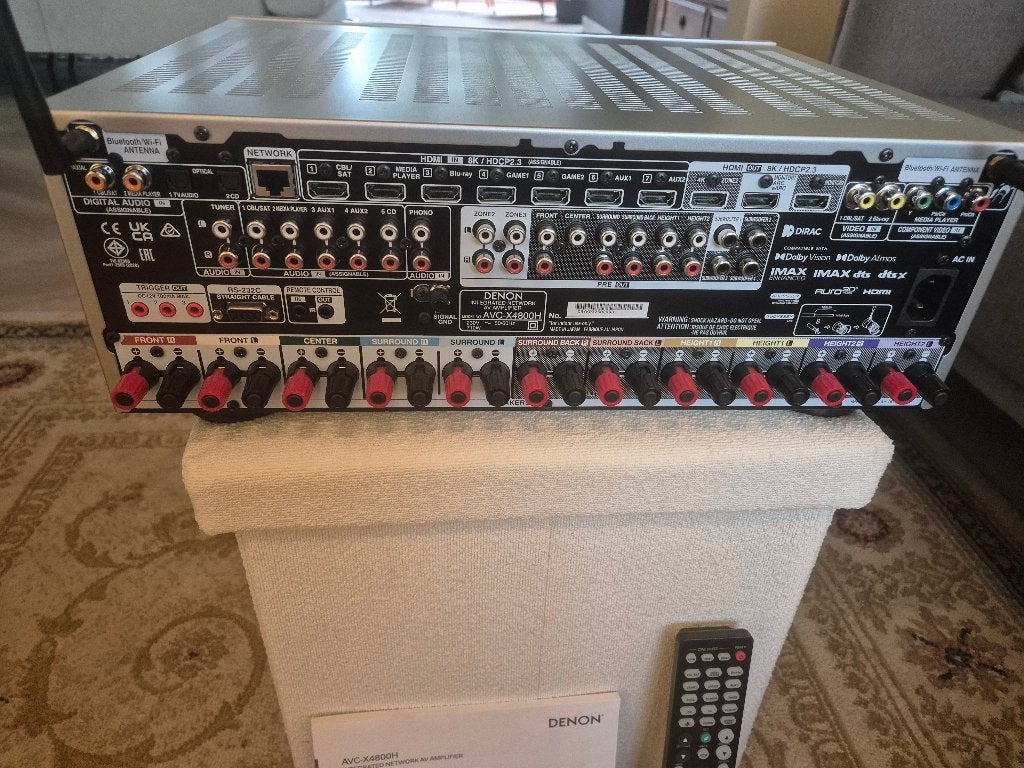 Denon AVC Receiver, Ophalen, Nieuw, 120 watt of meer, Denon
