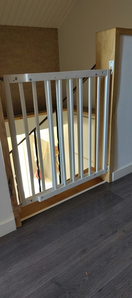 Traphekje Kidsriver, Kinderen en Baby's, Ophalen, 100 tot 115 cm, Zo goed als nieuw, Klemhekje