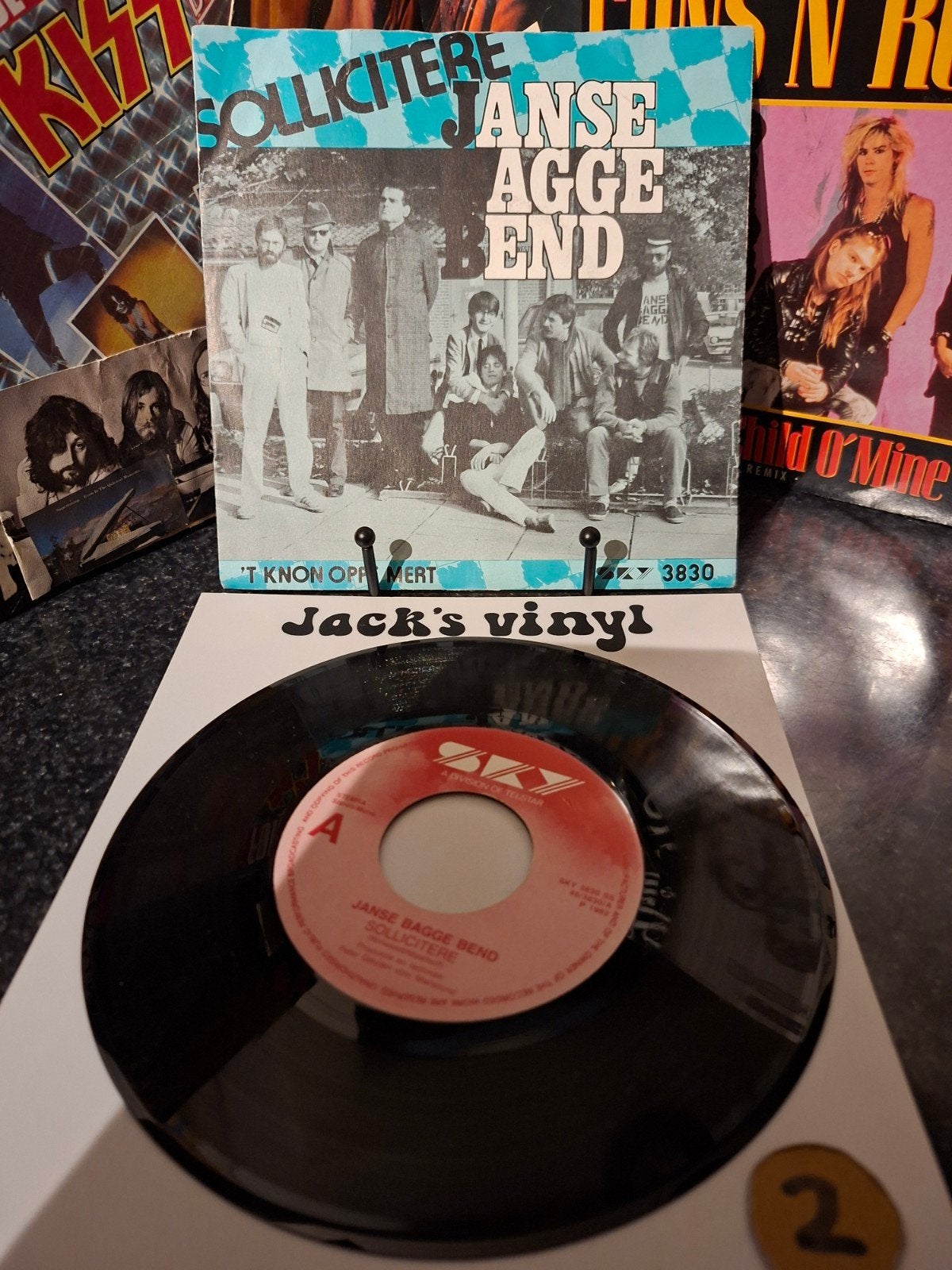 Janse Bagge Bend - Sollicitere /  1983/2, 7 inch, Ophalen of Verzenden, Pop, Overige typen
