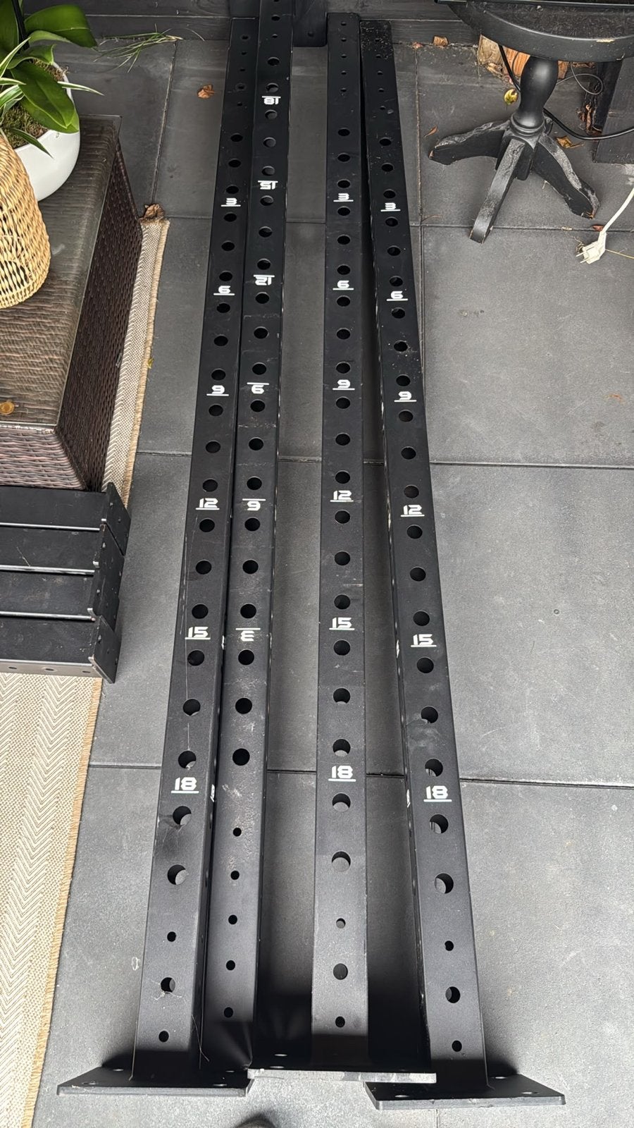 Tunturi RC20 Pro Power Rack - Basis Rek, Sport en Fitness, Ophalen, Gebruikt, Armen, Overige typen