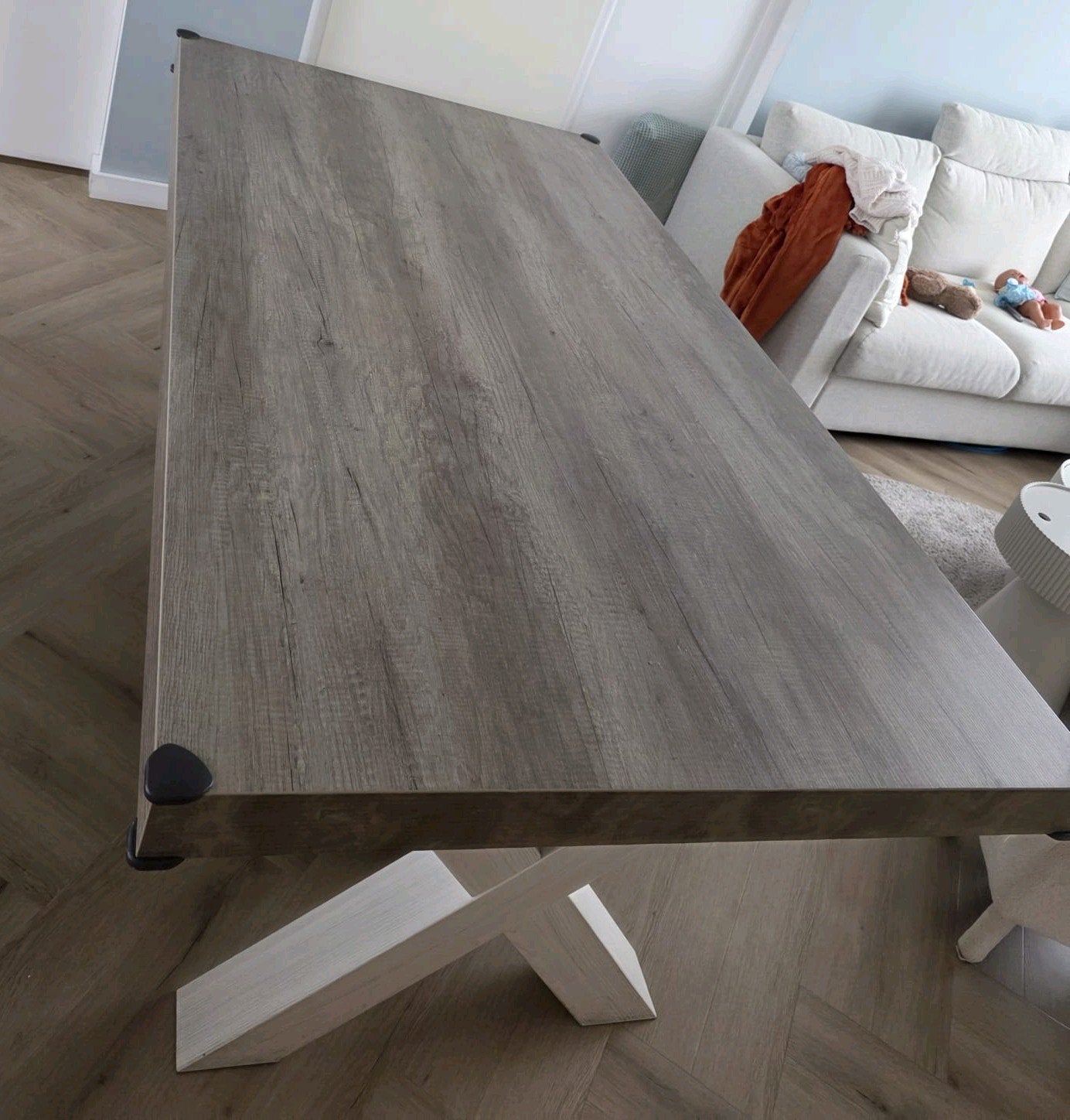 Eettafel Lynn Leen Bakker 180cm, Huis en Inrichting, Tafels | Eettafels, Ophalen, Gebruikt, 50 tot 100 cm, Vijf personen of meer