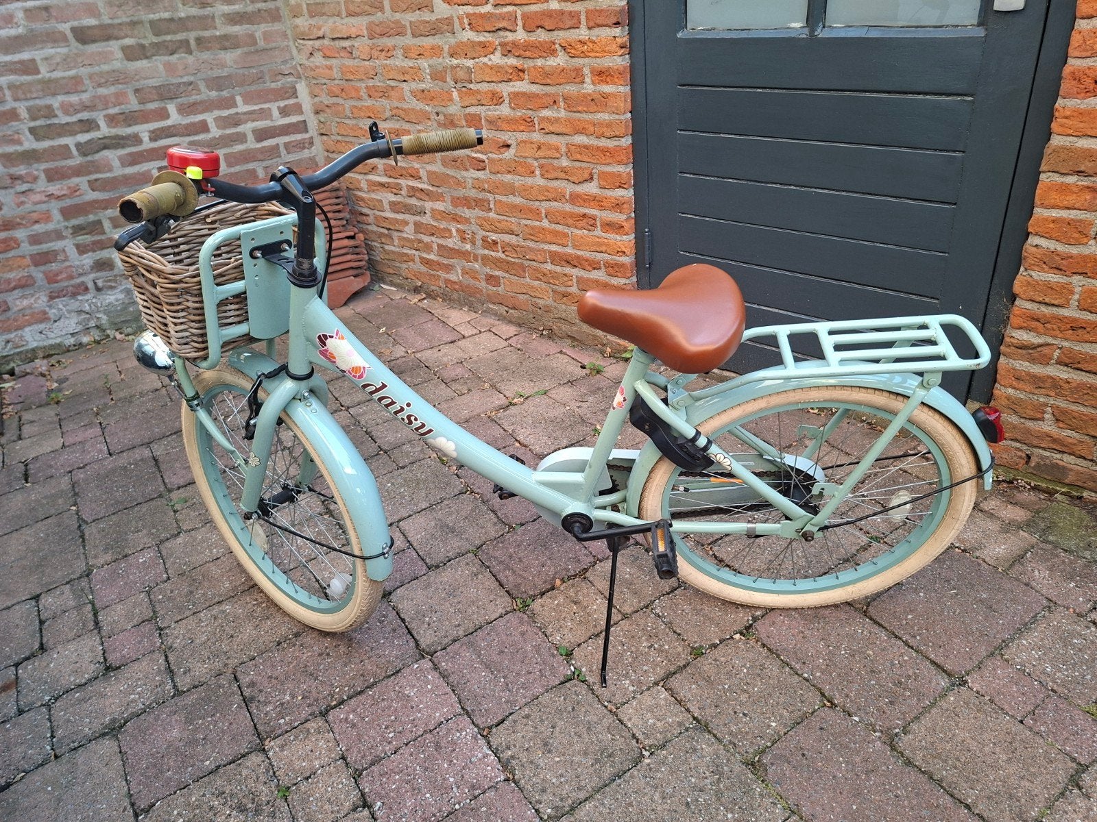 22 inch meisjesfiets, Fietsen en Brommers, Fietsen | Meisjes, Ophalen, Terugtraprem, 22 inch, Gebruikt