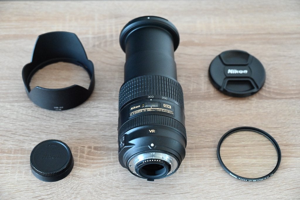 Nikon DX AF-S NIKKOR 18-300mm f/3.5-5.6G ED VR, Audio, Tv en Foto, Fotografie | Lenzen en Objectieven, Ophalen, Overige typen