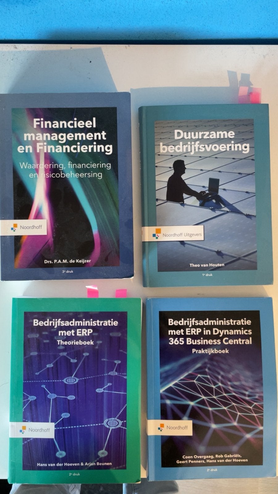 Studieboeken Hbo Finance & Control Inholland, Ophalen of Verzenden, Zo goed als nieuw, Economie en Marketing