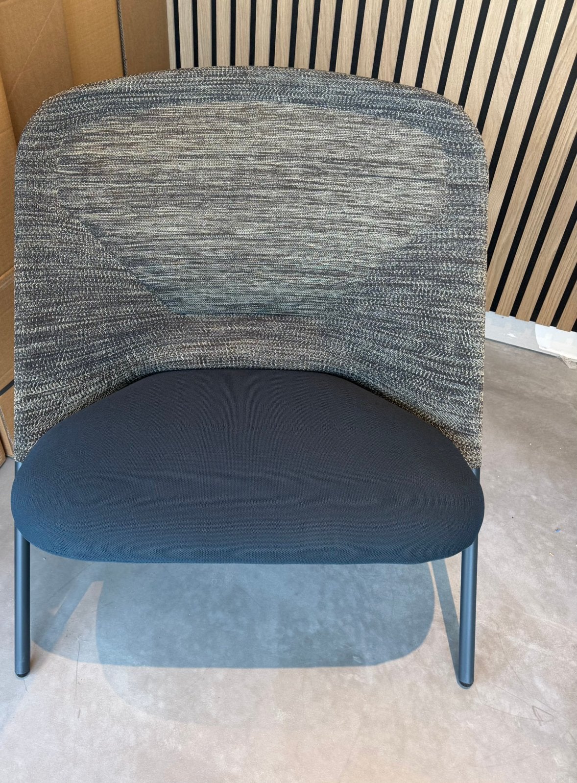 Design fauteuil shift van moooi, Ophalen of Verzenden, Zo goed als nieuw, Zwart, Twee