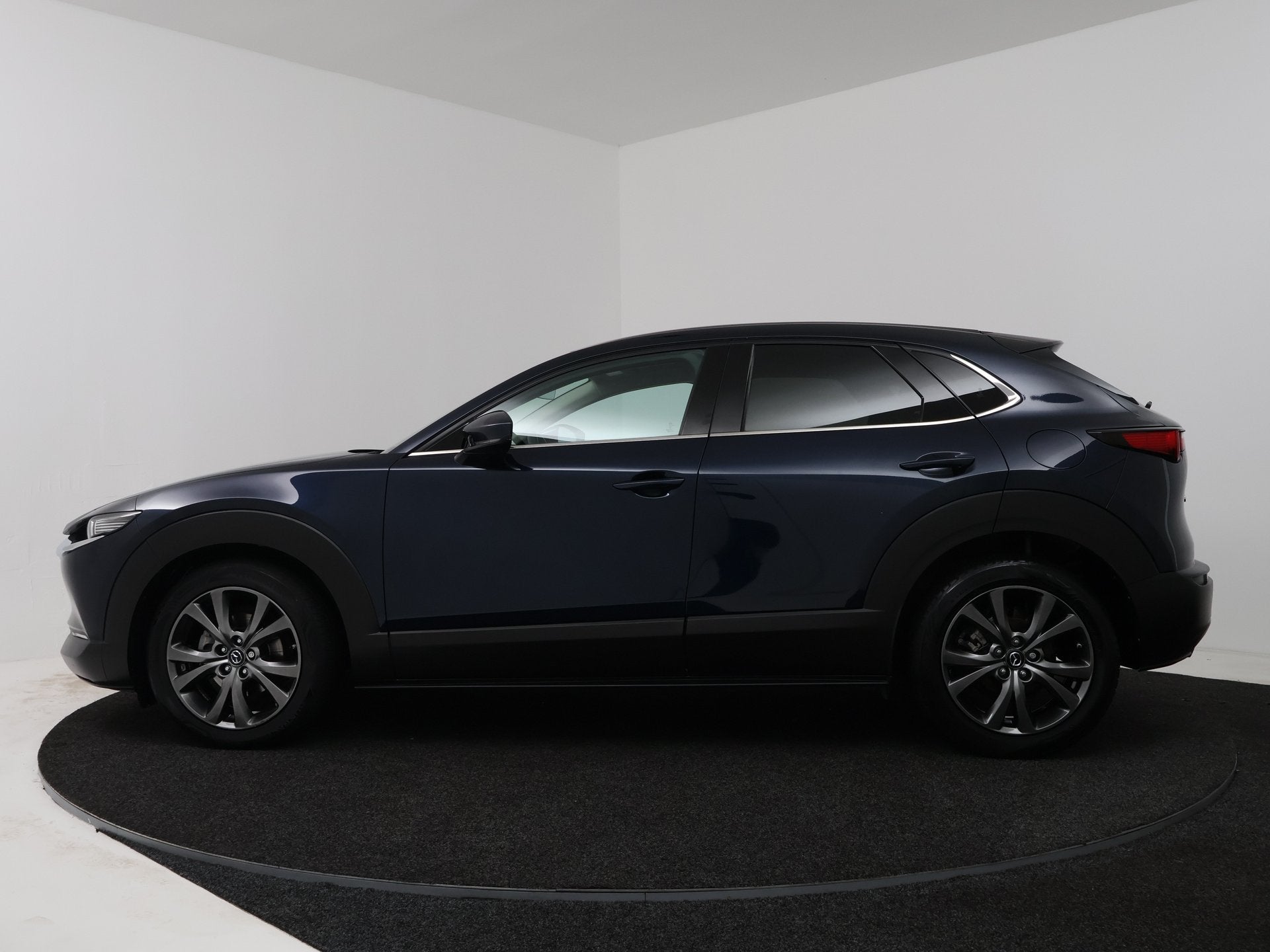 Mazda CX-30 2.0 e-SkyActiv-X M Hybrid Luxury automaat | BOSE, Auto's, Gebruikt, Blauw, Automatische klimaatregeling, SUV of Terreinwagen