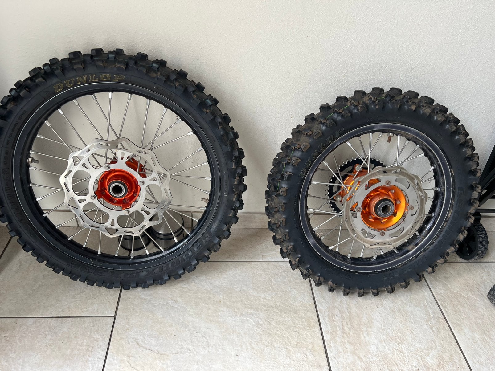 Ktm sx85 17/14 haan wheels set, Ophalen of Verzenden
