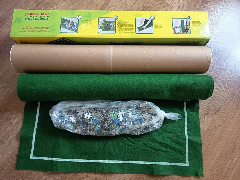 Puzzelmat met puzzel, Ophalen, 500 t/m 1500 stukjes