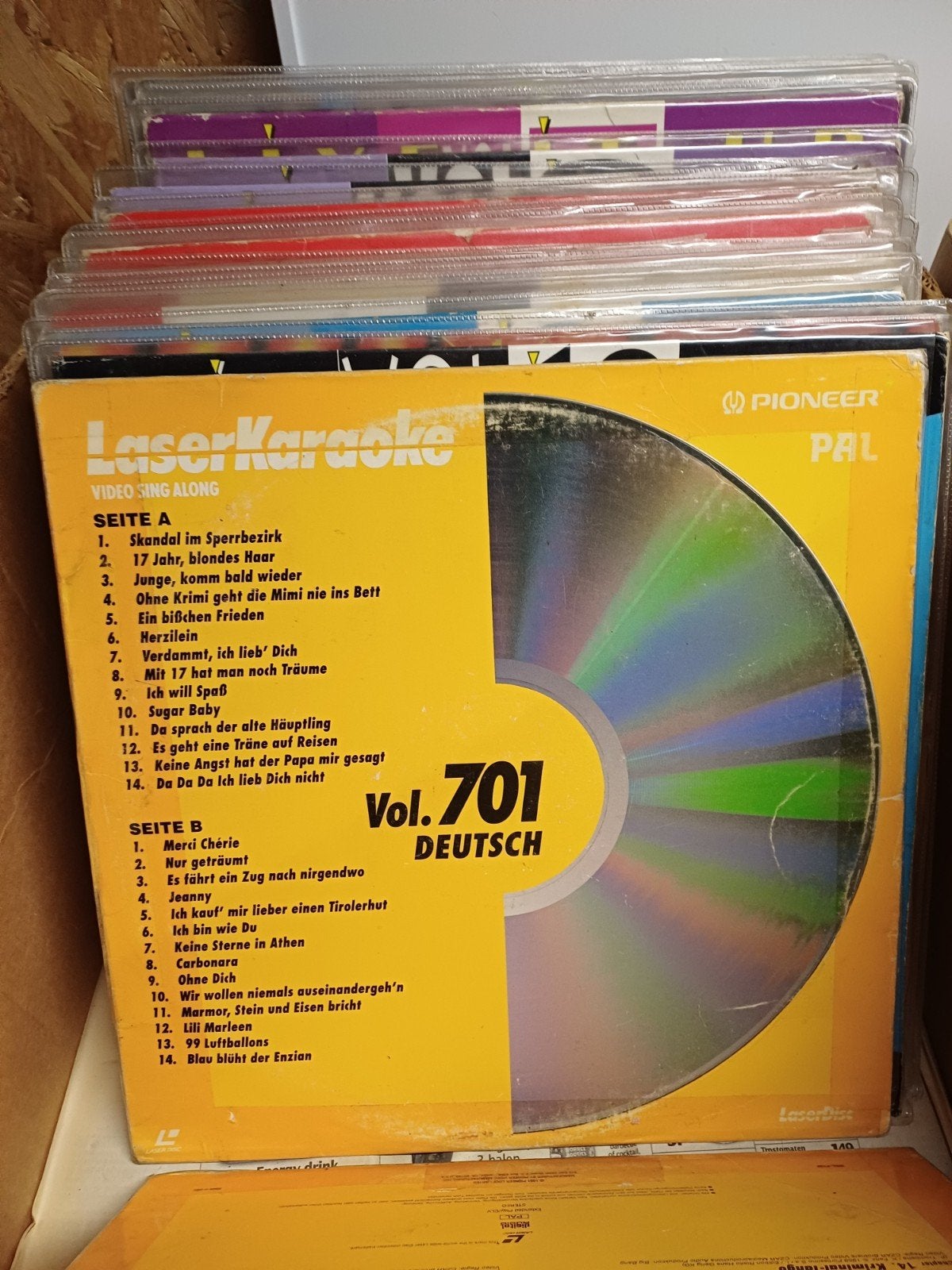 Pioneer Laserdiscs Karaoke NTSC & PAL - 88 stuks, Ophalen of Verzenden, Gebruikt