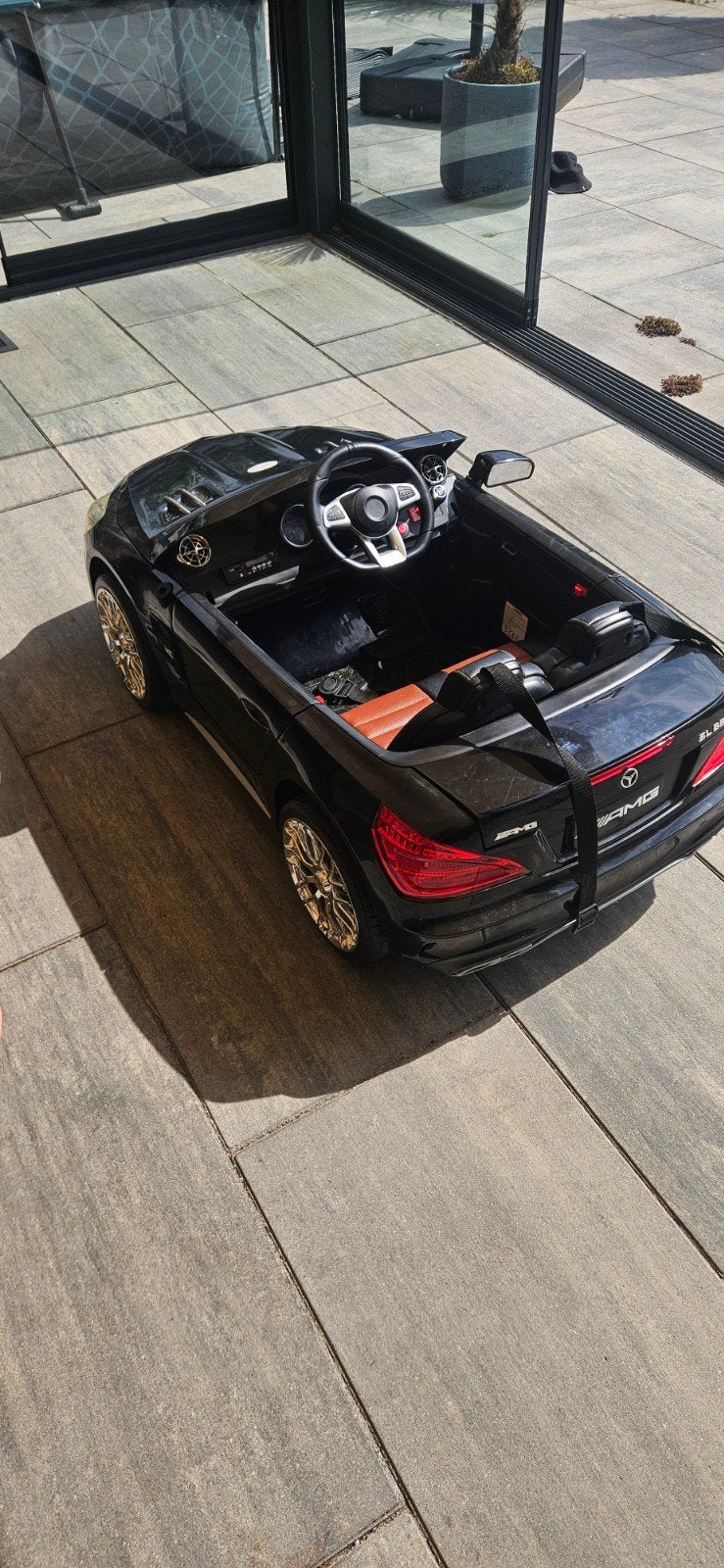 Mercedes-Benz SL33 AMG elektrische kinderauto, Ophalen, Gebruikt, Afstandsbediening
