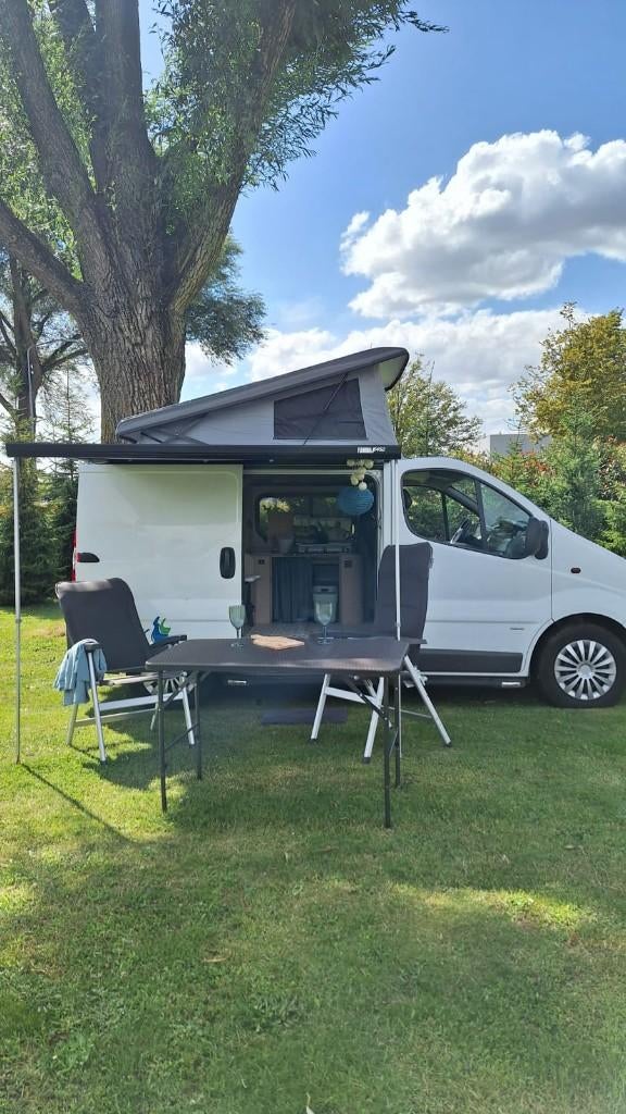 Omgebouwde camper Opel Vivaro, ideaal voor een rondreis!, Overige merken, Buscamper of Camperbus, Tot en met 3, Particulier