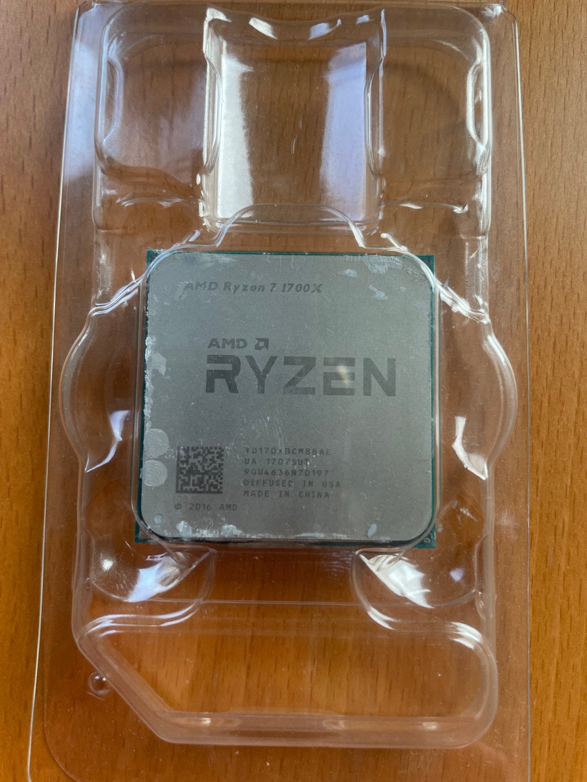 AMD Ryzen 7 1700X Processor - Zo goed als nieuw, Ophalen of Verzenden, Zo goed als nieuw, 8-core, 3 tot 4 Ghz