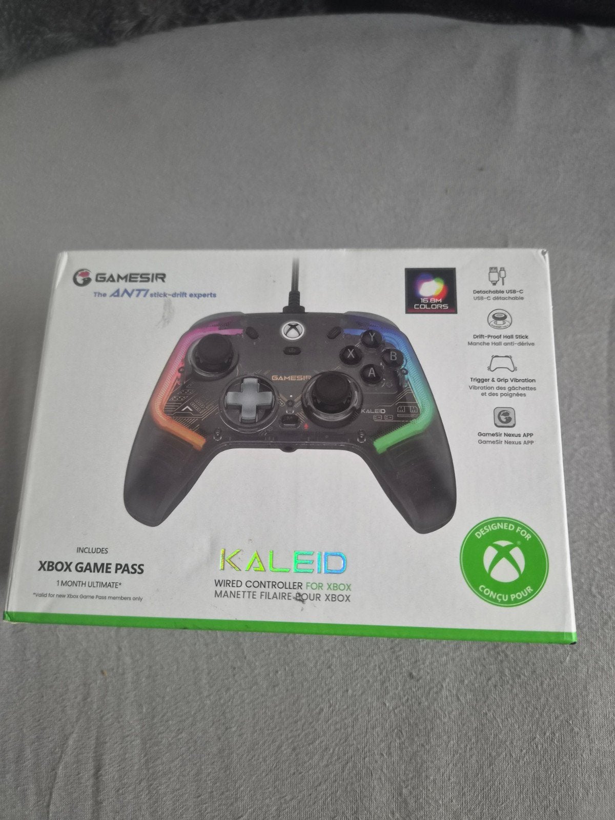 Kaleid Wired controller voor Xbox (Nieuw), Ophalen of Verzenden