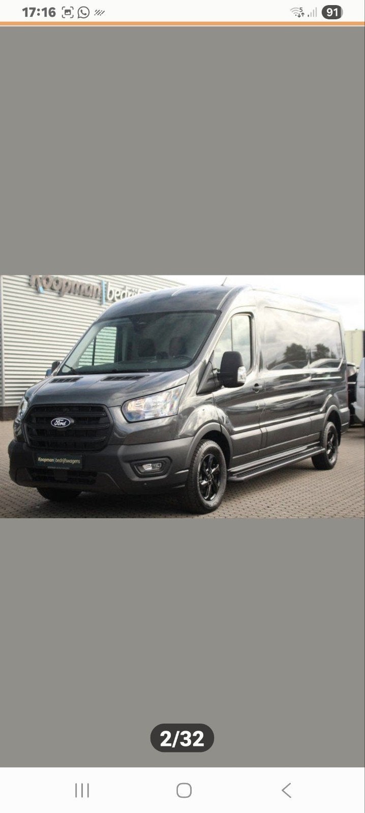 Ford Transit L3 imperiaal - 550,-, Ophalen