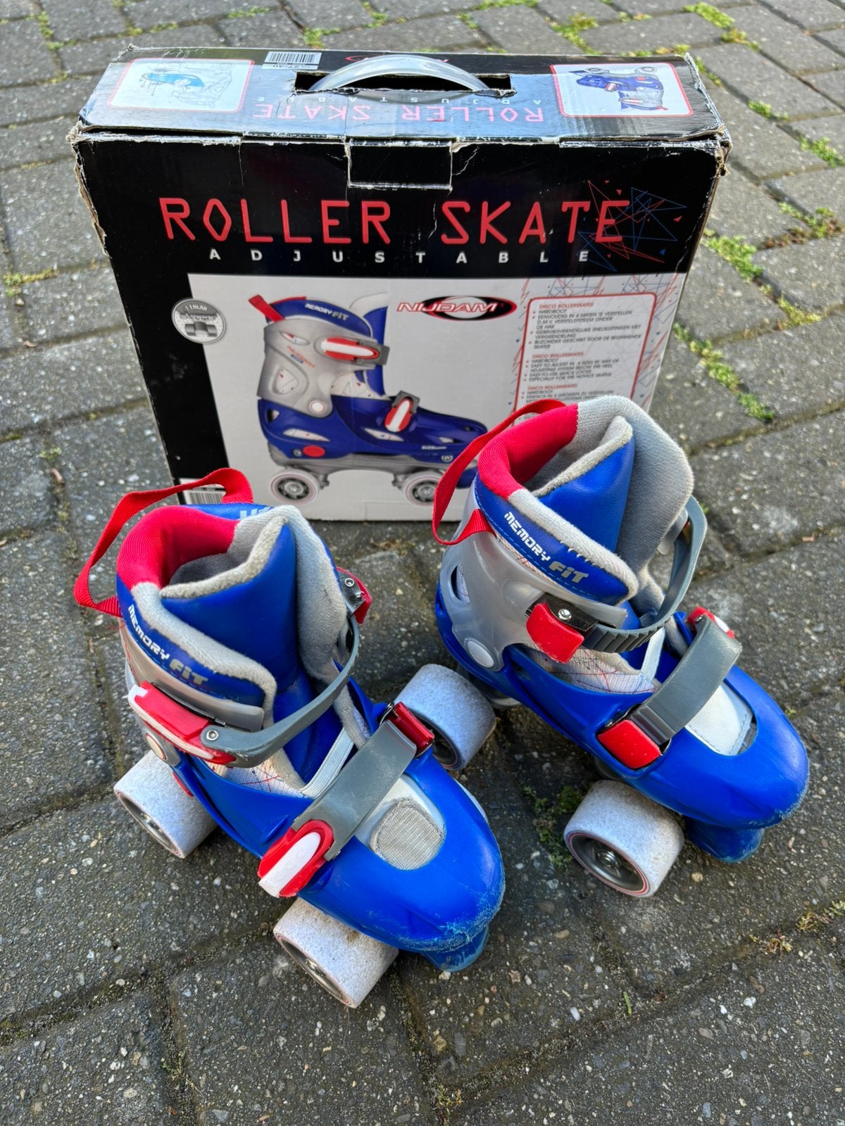 Nijdam rolschaatsen, Kinderen, Ophalen of Verzenden, Verstelbaar, Gebruikt